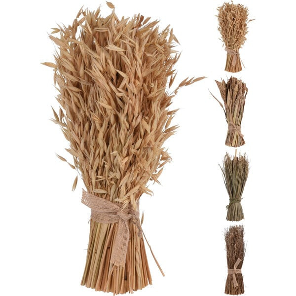 Branche de roseau attachée corde