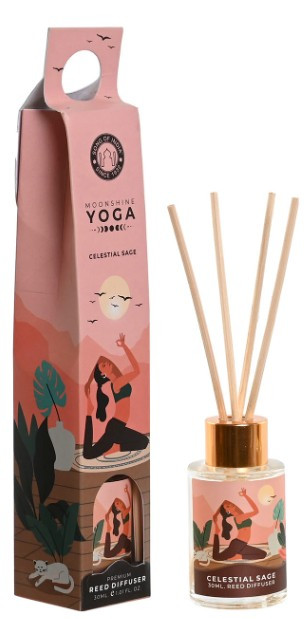 Diffuseur d'ambiance en verre "celestial sage" 30 ml