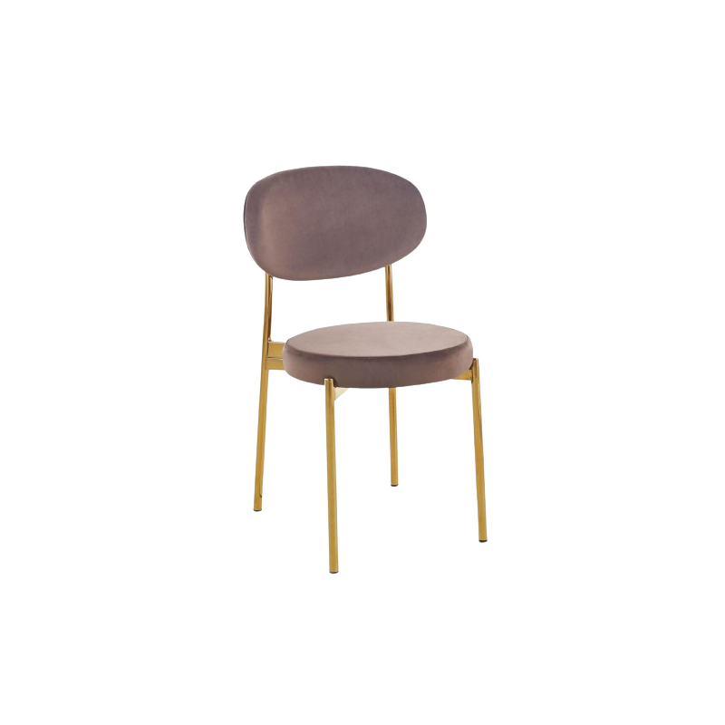 Chaise de salle à manger lina chocolat