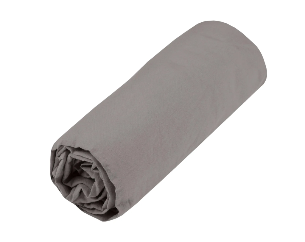 Cottage dh 140x190/32 100%co taupe 60fils cot.lave