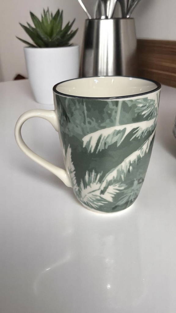 Mug en porcelaine 380ml vert