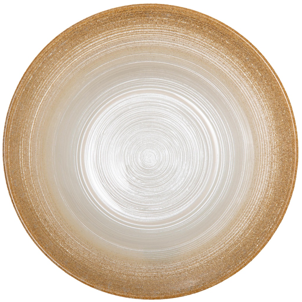 Coupelle jem blanc&or diametre20