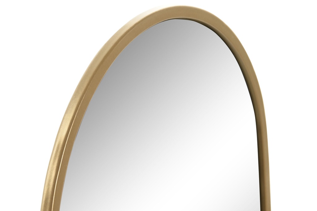 Miroir fer verre 20x8,5x25 coiffeuse doré