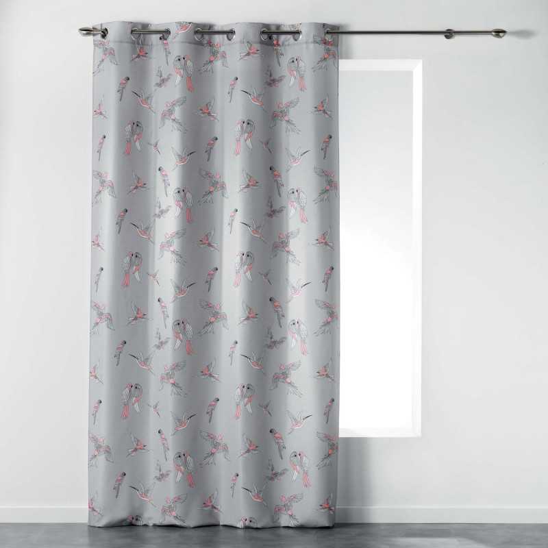 Rao 140 x 260 cm polyester imp envolee chic corail