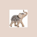Figurine éléphant foncé