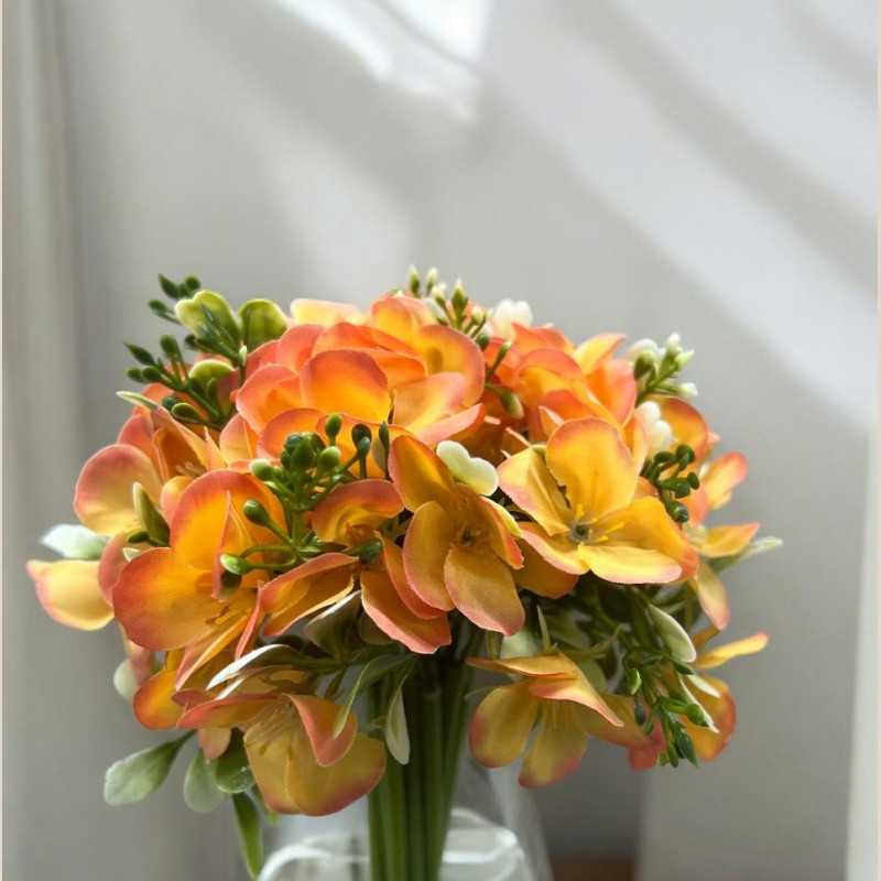 Bouquet fleur orange