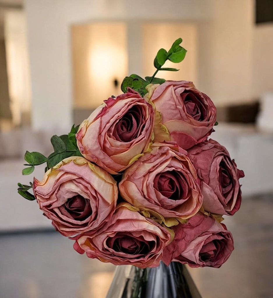 Bouquet rose fushia