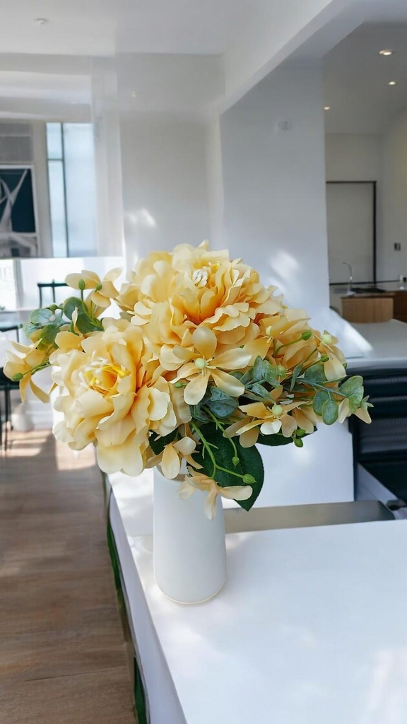 Bouquet  d'œillets orange