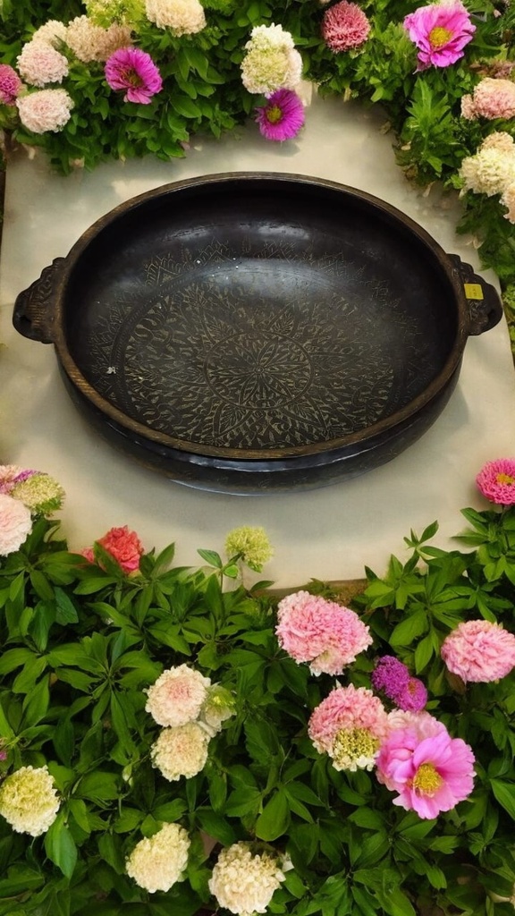 Brass urli (coupelle )