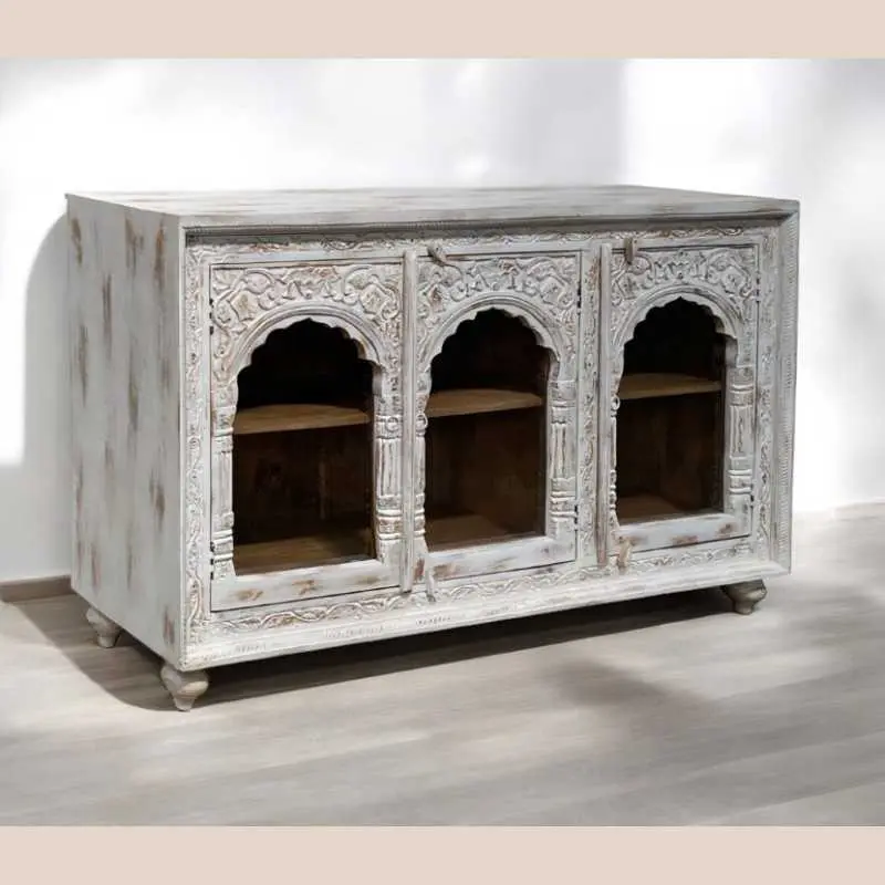 Buffet "velly" blanc lavé 