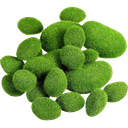 Galet mousse vert