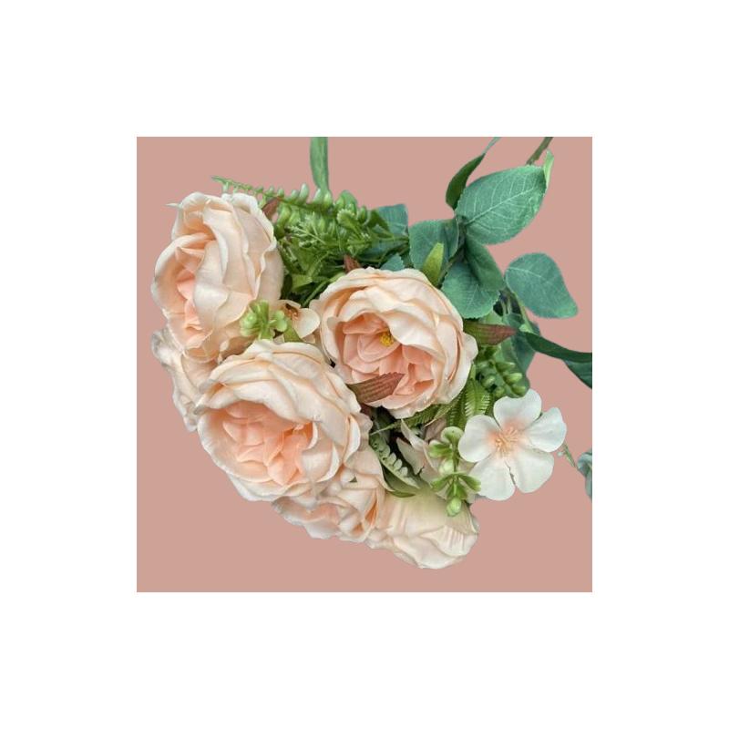 Bouquet austin-saumon