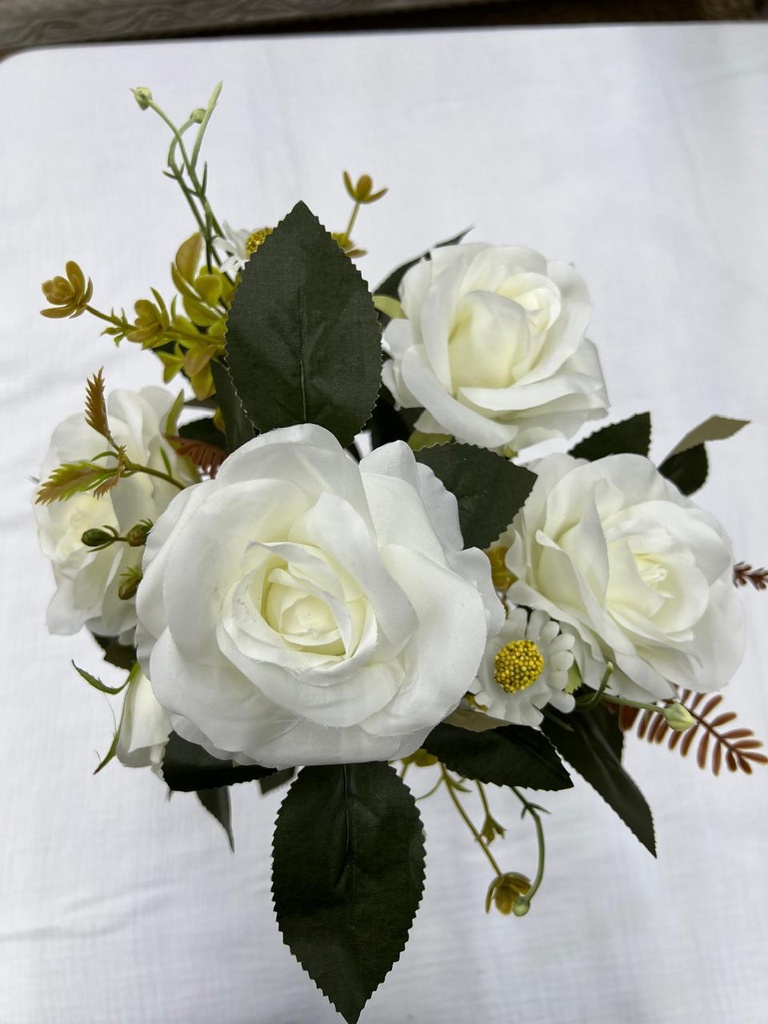 Bouquet rose blanc  ruyi