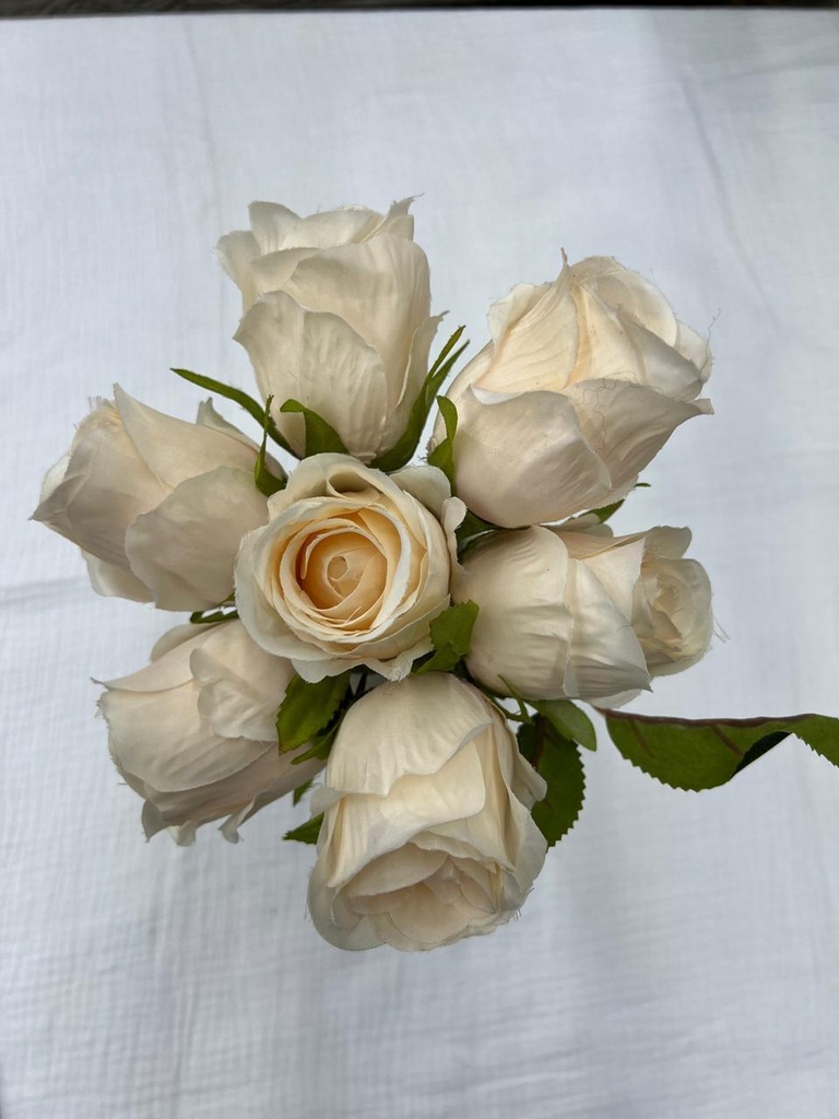 Bouquet rose allemandes/beige