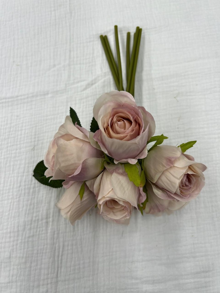 Bouquet rose allemandes/rose clair