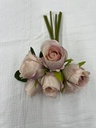 Bouquet rose allemandes/rose clair