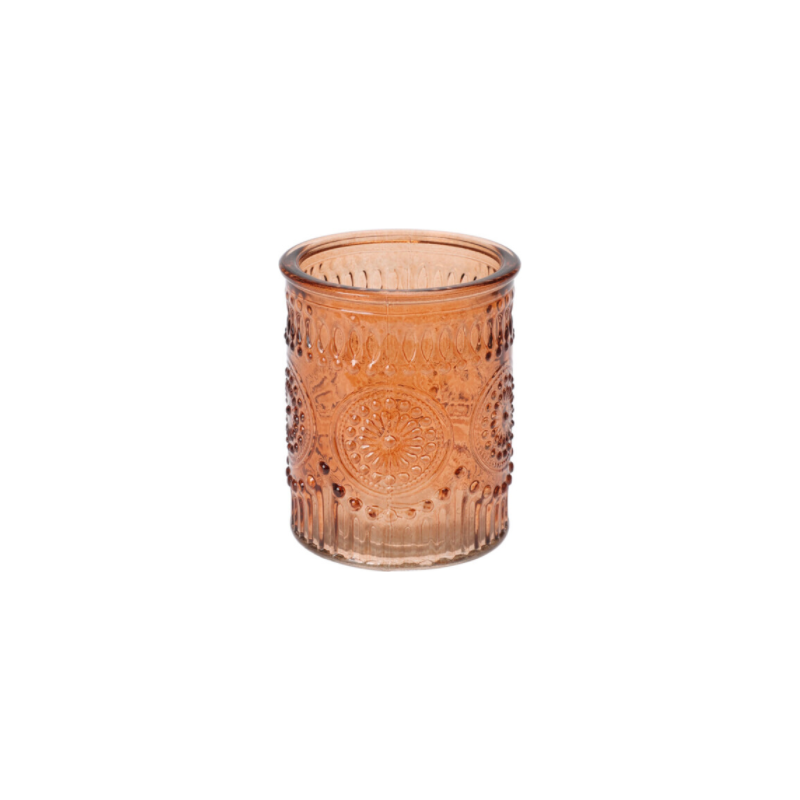 Porte bougie 57x67mm orange
