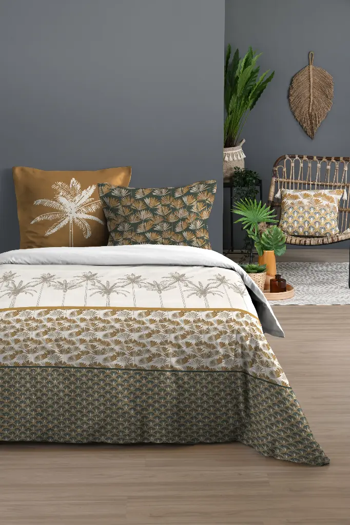 Housse de couette multicolore bako 260x240+2t63x63