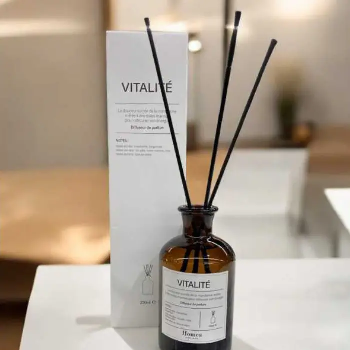 Diffuseur 250ml moderne apothicaire parfum vitalite