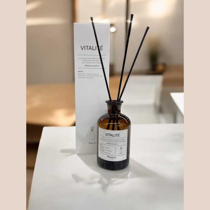 Diffuseur 250ml moderne apothicaire parfum vitalite