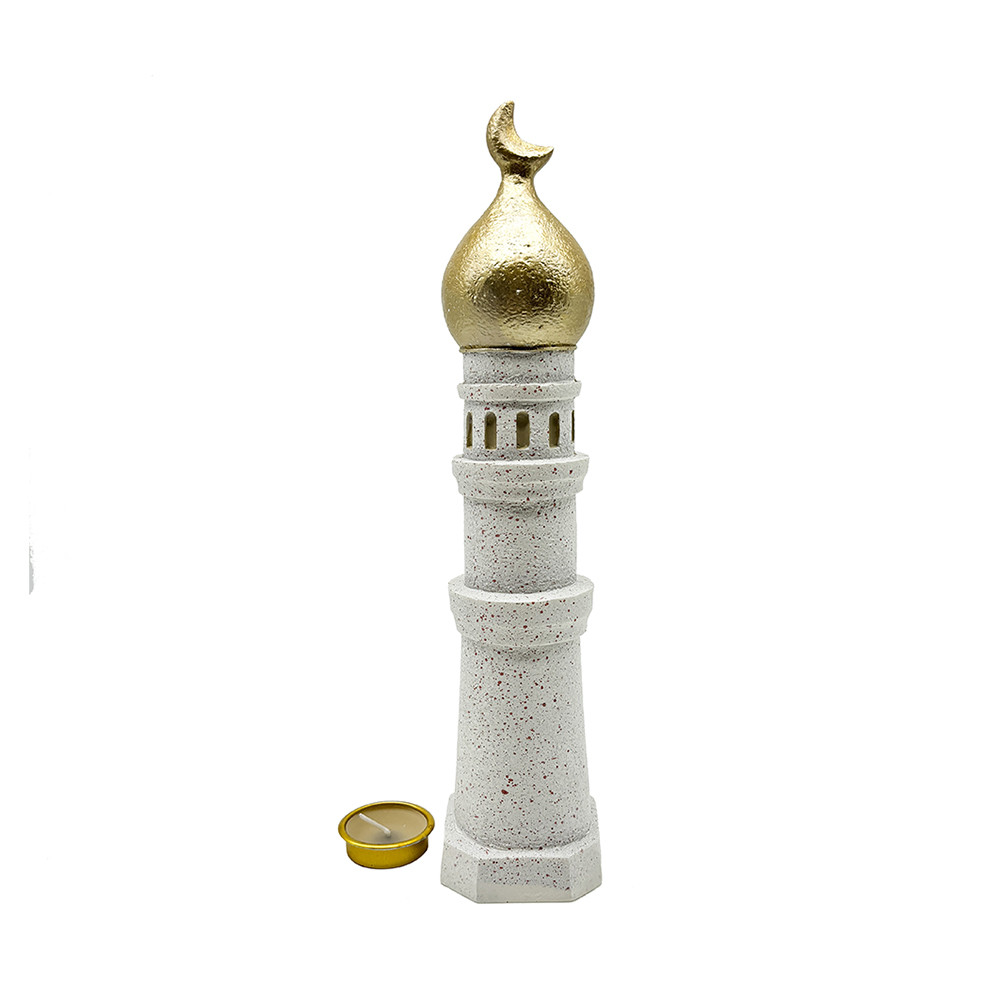 Deco de table mosquee  6.3x6.3x25cm