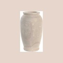 Vase paulownia 13x13x23 naturel marron