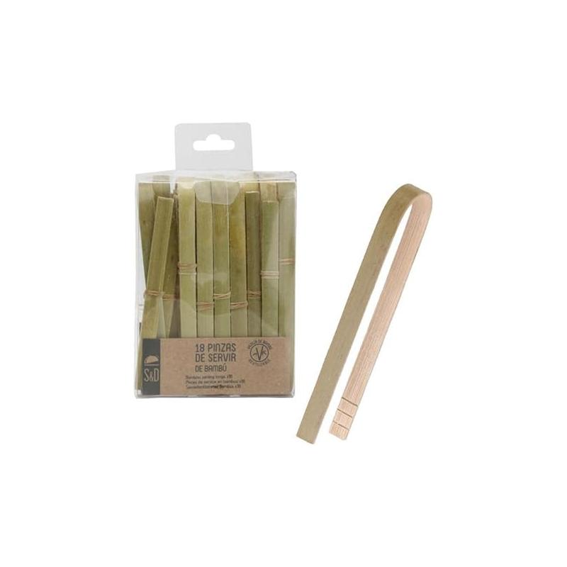Pince de service bambou x18 10cm m36