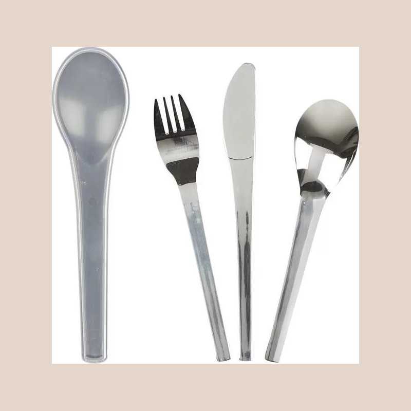 Kit 3 couverts inox