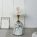Table d'appoint maniolia blanc