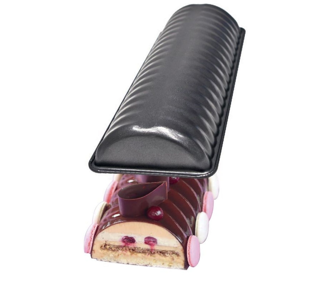Moule a buche metal 31cm m12