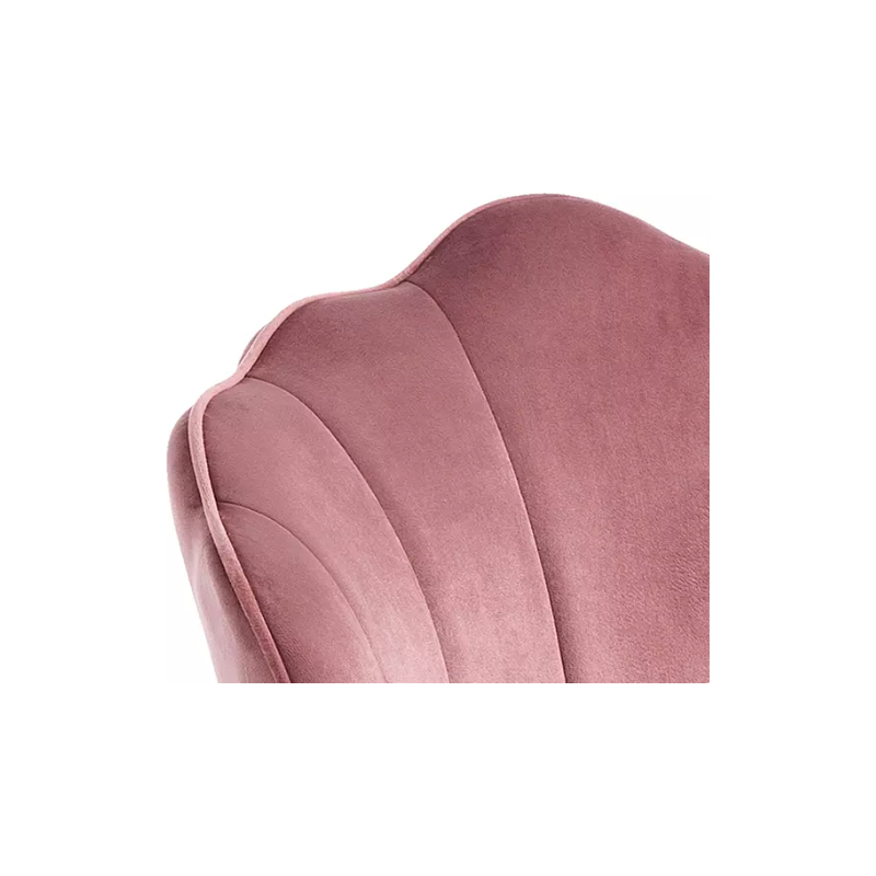 Chaise de bar  louna  rose