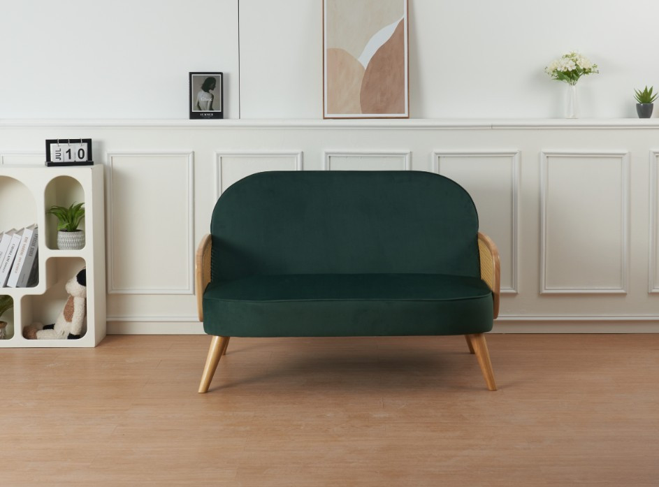 Canapé vert "mahia"