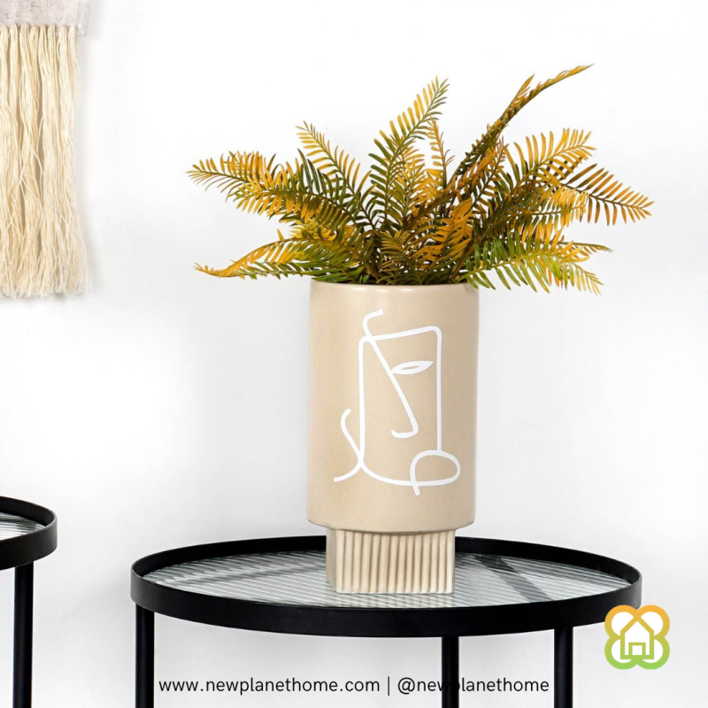 Vase céramique 12x12x22 face 2 mod.