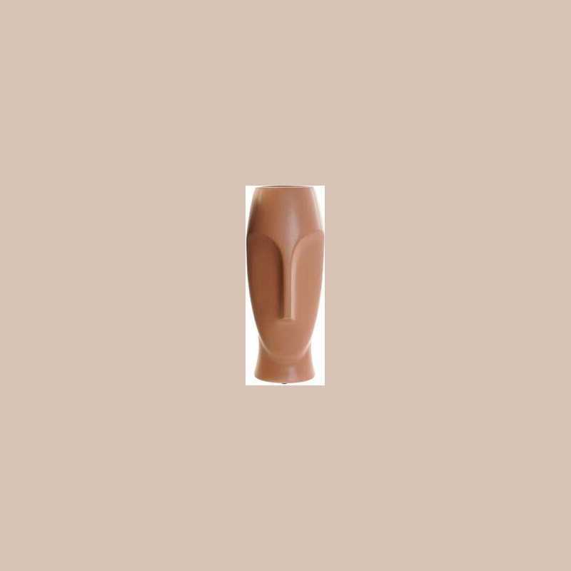 Vase céramique 14x12x34 - terre