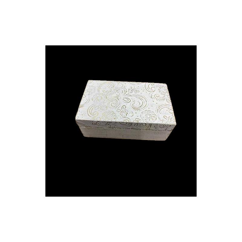 Boite a bijoux mangue aluminium petit modèle