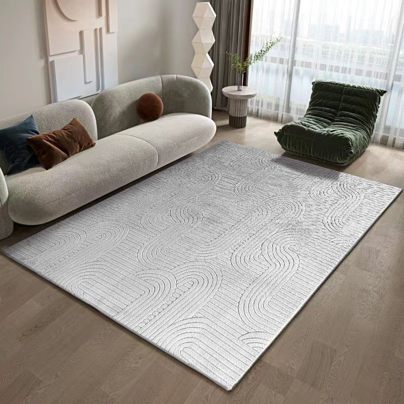 Tapis ivoire gris