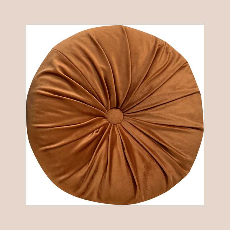 Coussin fiora marron