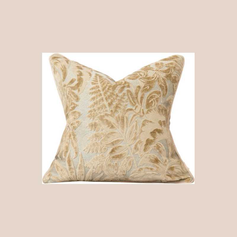 Coussin vento reflet bleu