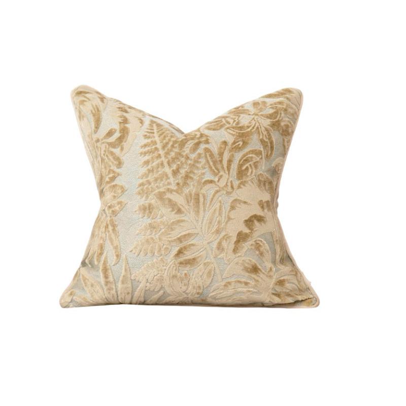 Coussin vento reflet bleu