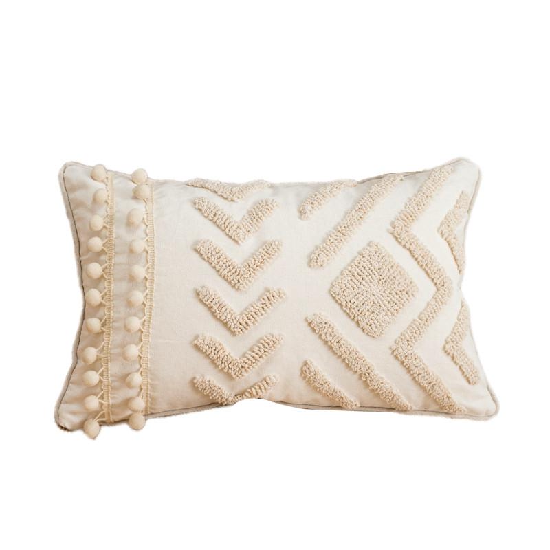 Coussin mila naturel 30x50