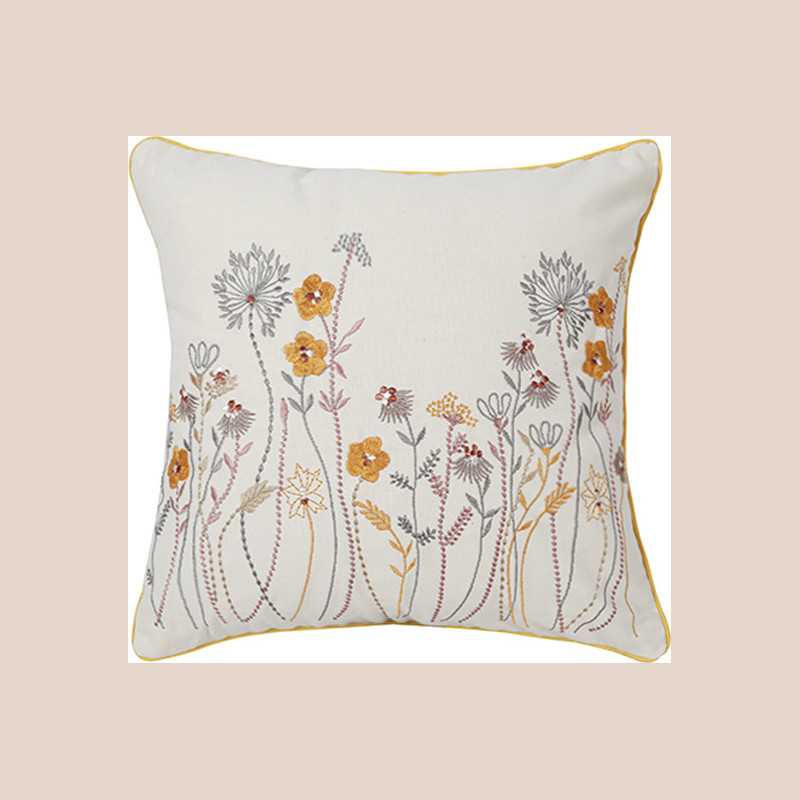 Coussin symphonia orange 45*45