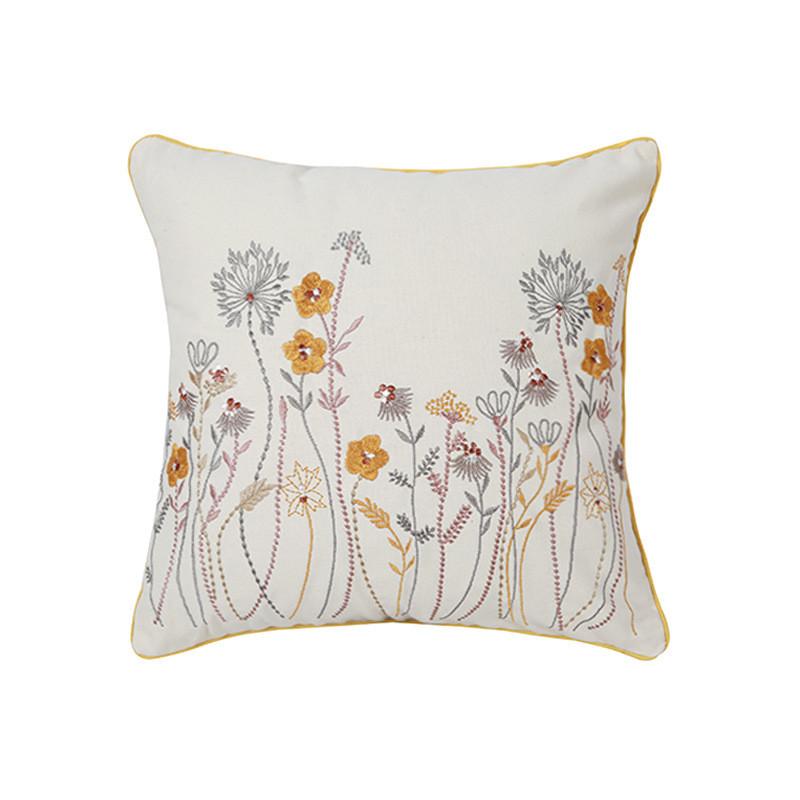 Coussin symphonia orange 45x45