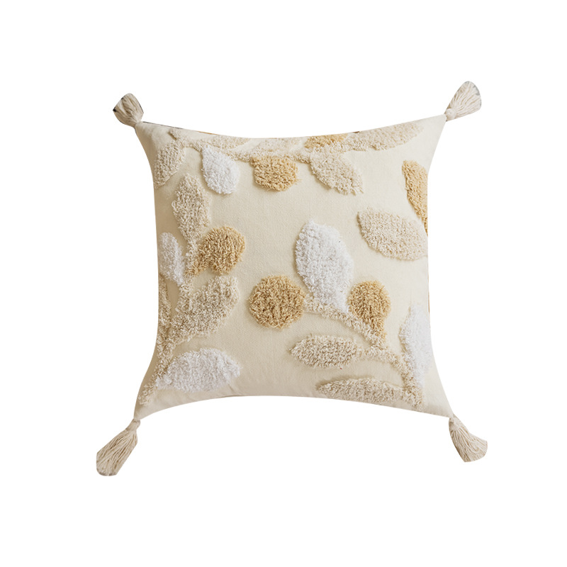 Coussin cora beige