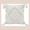 Coussin geometric delight neutre 45x45cm