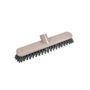 Tete de balai frottoir plastique 27cm taupe