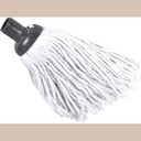 Mop coton ecru franges longues 22cm 120gr