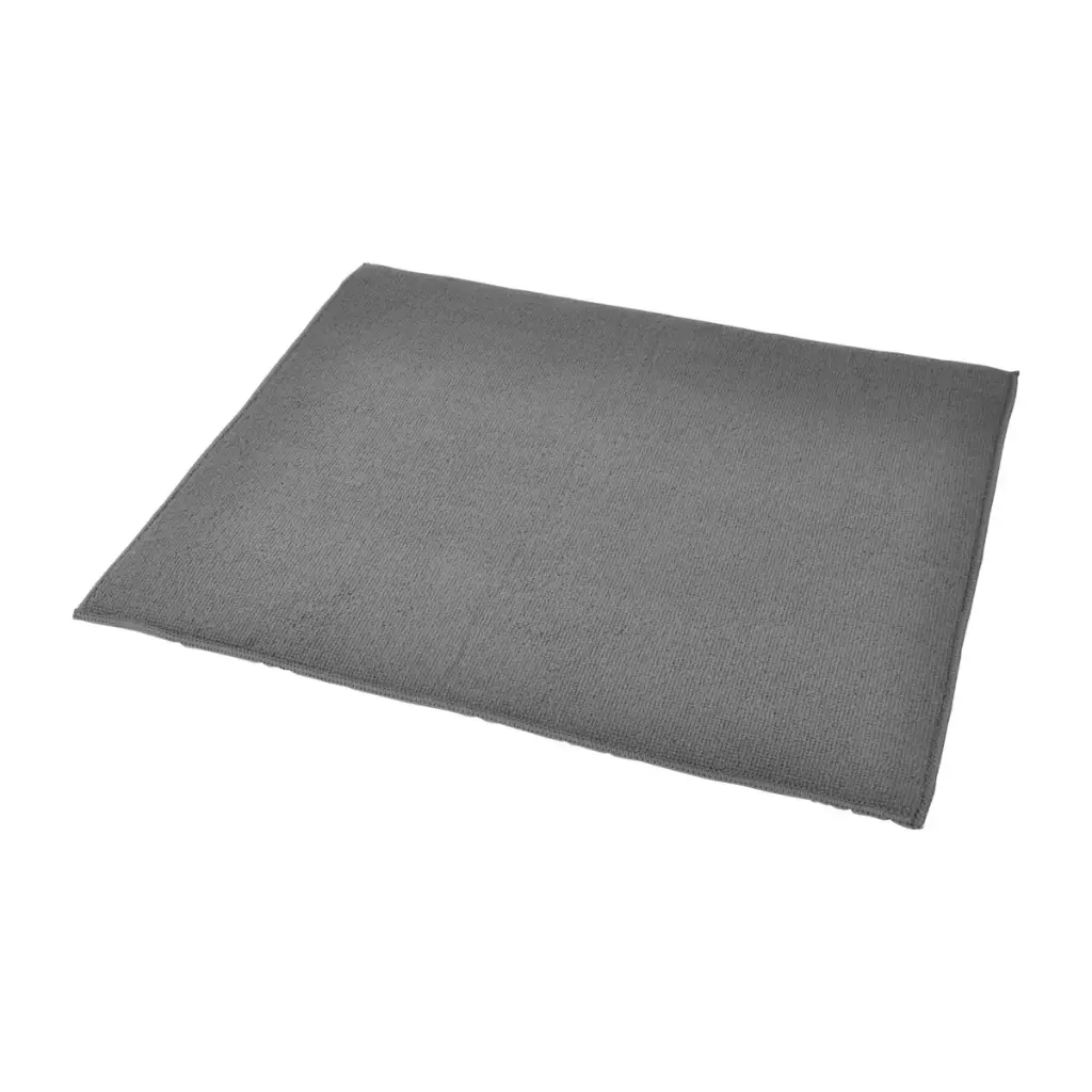 Tapis vaisselle absorbant polyester 45*35cm anthracite