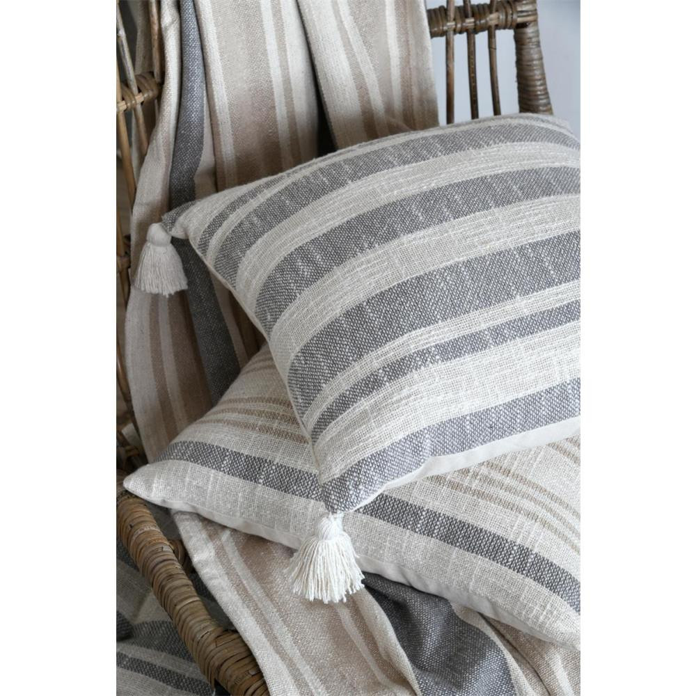 Connor plaid 125x150-naturel