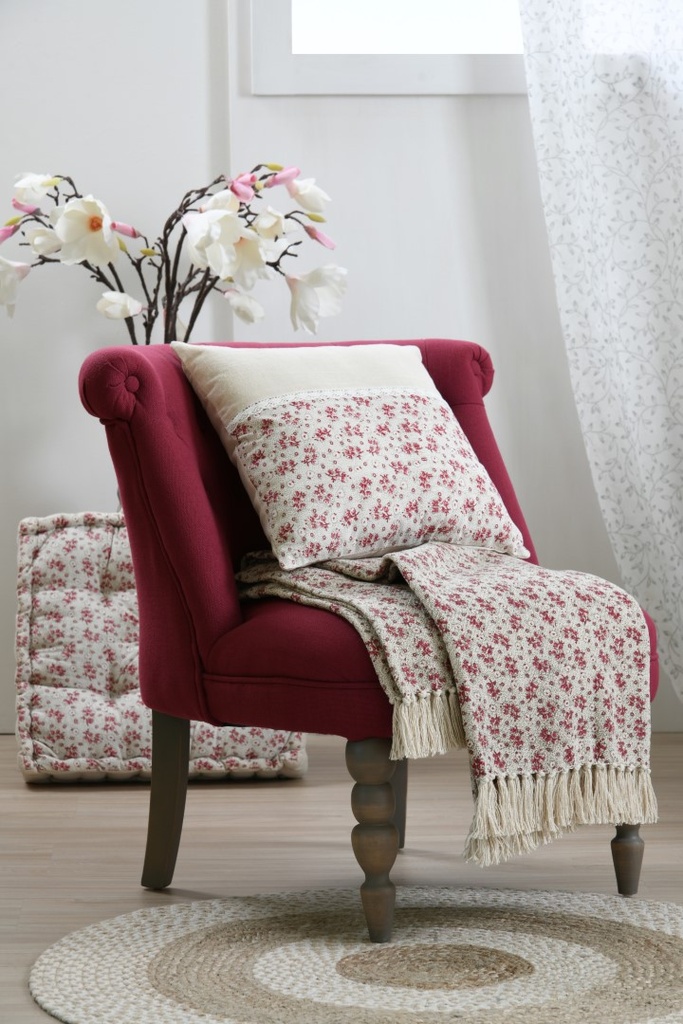 Ginny plaid 125x150 rose