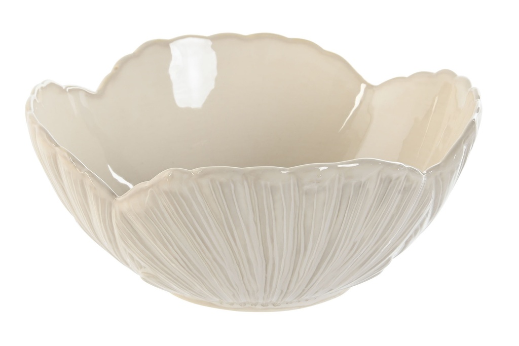 Saladier porcelaine 20,5x20,5x9 blanc